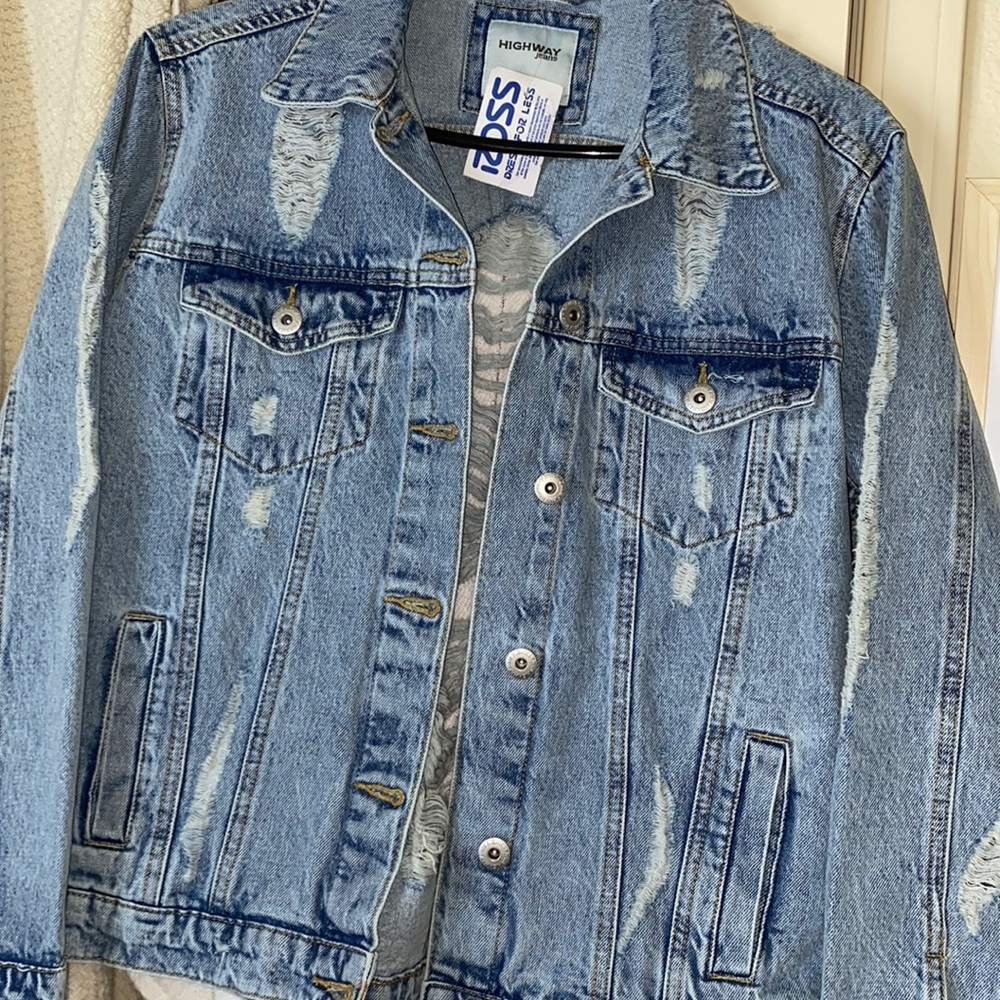 NEW DENIM JACKET never used
